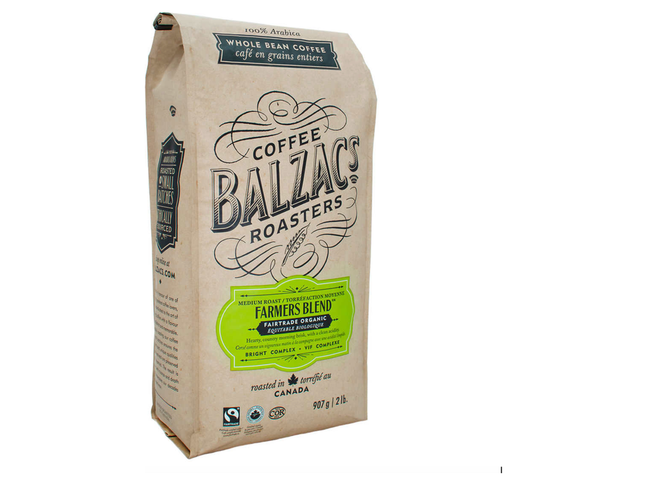 Balzac's Farmers Blend Coffee Beans - 2lbs