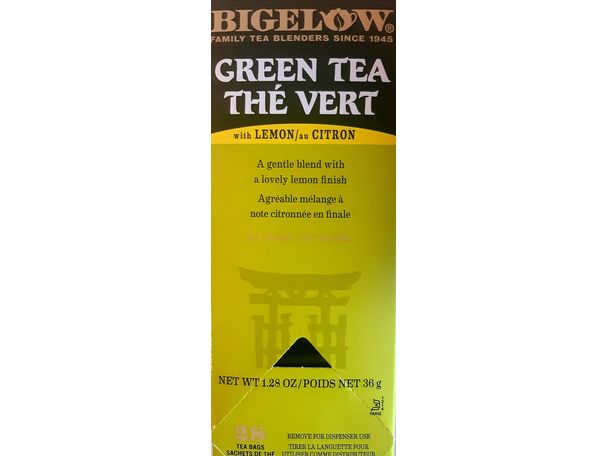 Bigelow - Green Tea With Lemon - Pkg 28