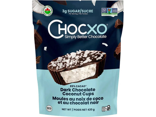Chocxo - Dark Chocolate Coconut Cup - 420g - Millerandbean