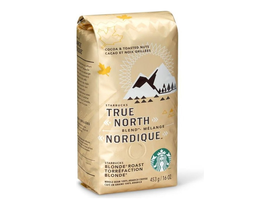 Coffee - Starbucks True North Blend - Beans - 1lb Bag