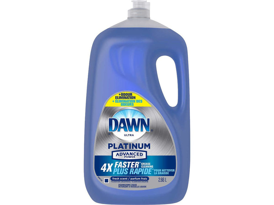 Dawn Platinum Advanced Power Liquid Dish Detergent 2.66 L