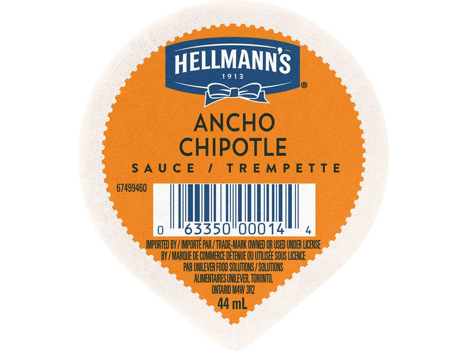 Hellmann's Ancho Chipotle Sauce - 108 × 44ml - Miller&Bean