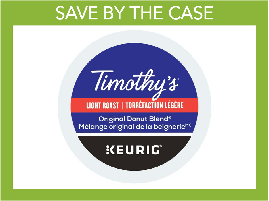 K-Cup - Timothy's - Coffee - Mild - Donut Blend