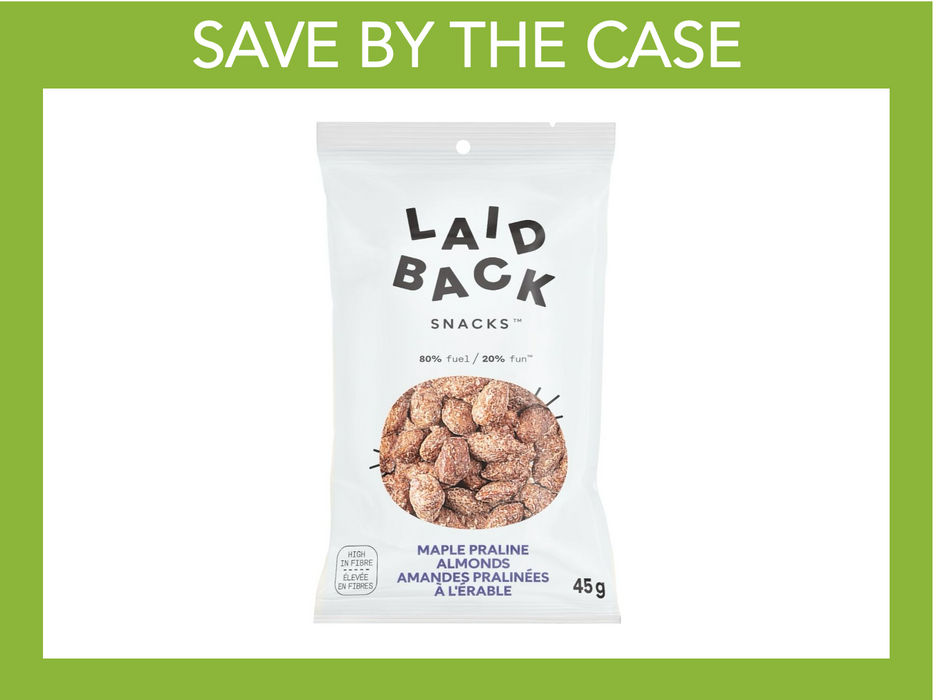 Laid Back Snacks - Maple Praline Almonds