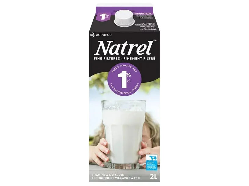 Milk - 1% - Natrel Fine-filtered - 2L (Large)