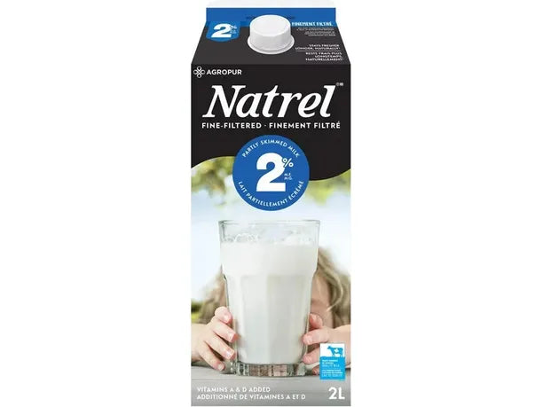 Milk - 2% - Natrel Fine-filtered - 2L (Large)