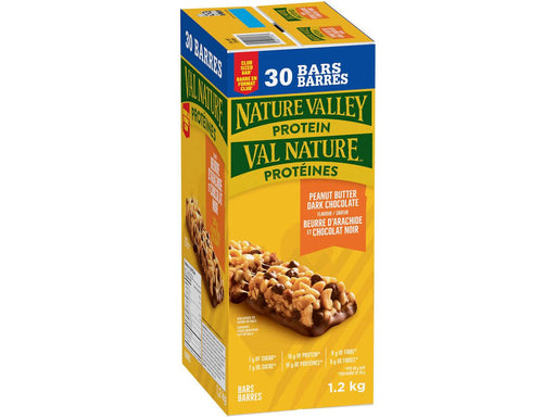 Nature Valley - Peanut Butter Dark Chocolate Flavour Protein Bars - 30 × 40g