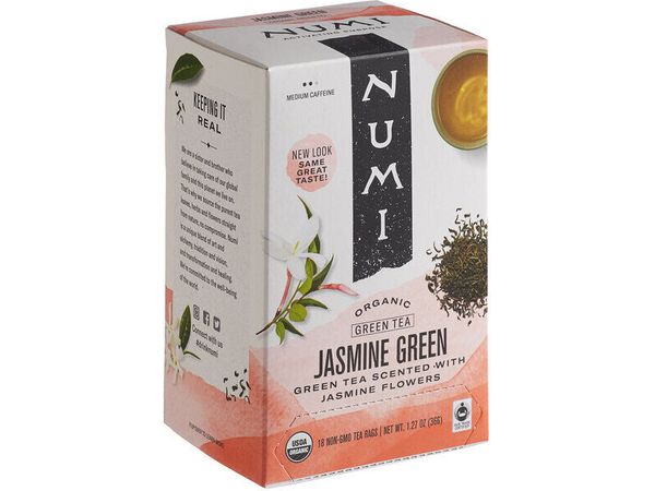 Numi Organic Tea - Jasmine Green - Box of 18