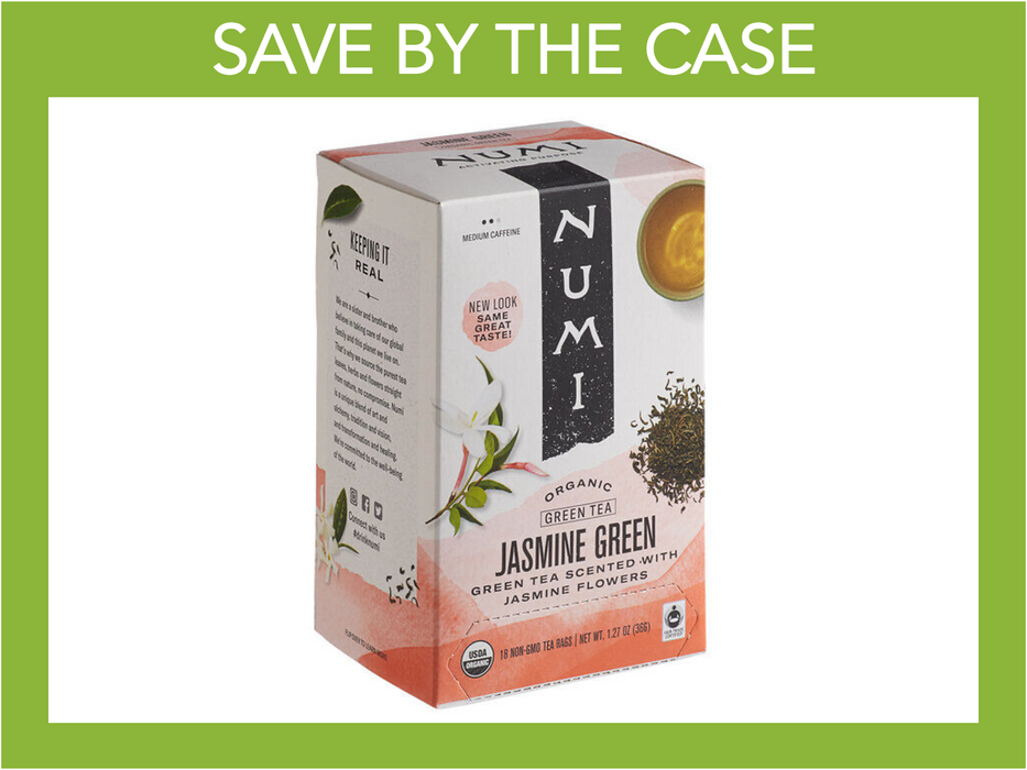 Numi Organic Tea - Jasmine Green - Box of 18