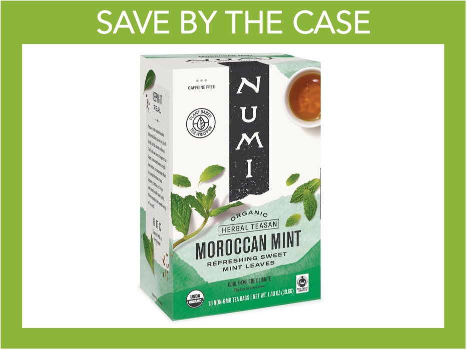 Numi Organic Tea - Moroccan Mint - Box of 18