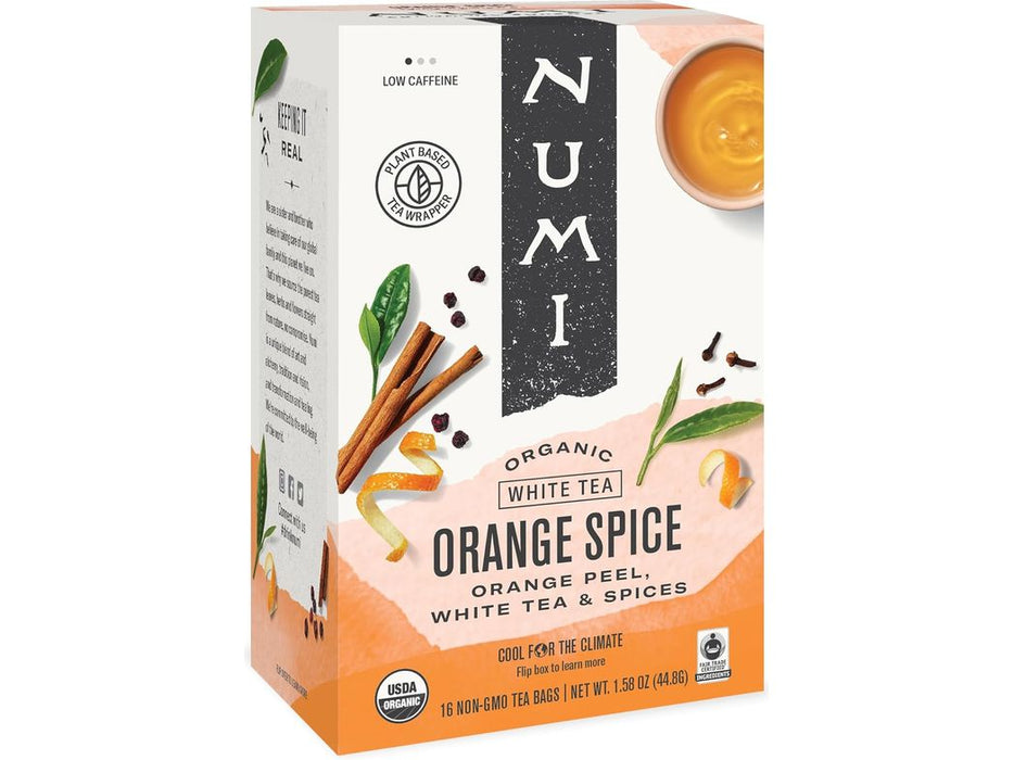 Numi Organic Tea - Orange Spice - Box of 16
