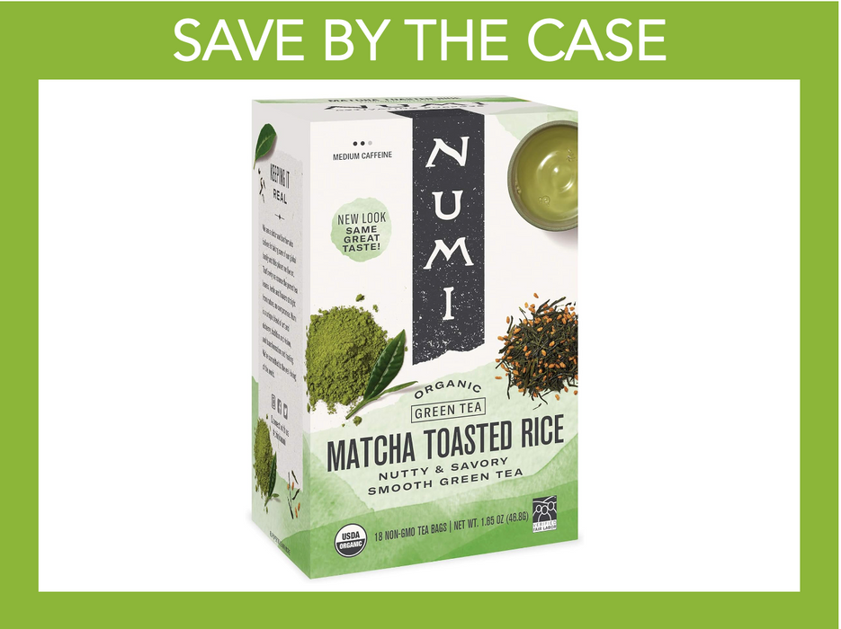 Numi Organic Tea - Toasted Rice - Box of 18