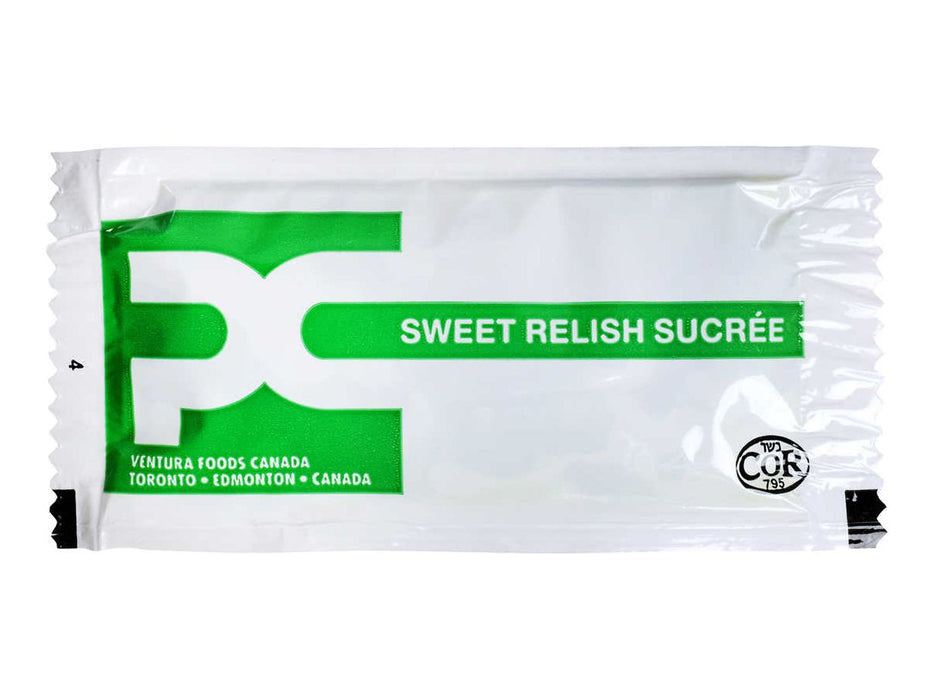 Sweet Relish Single-Serve Packets - 500 x 8g