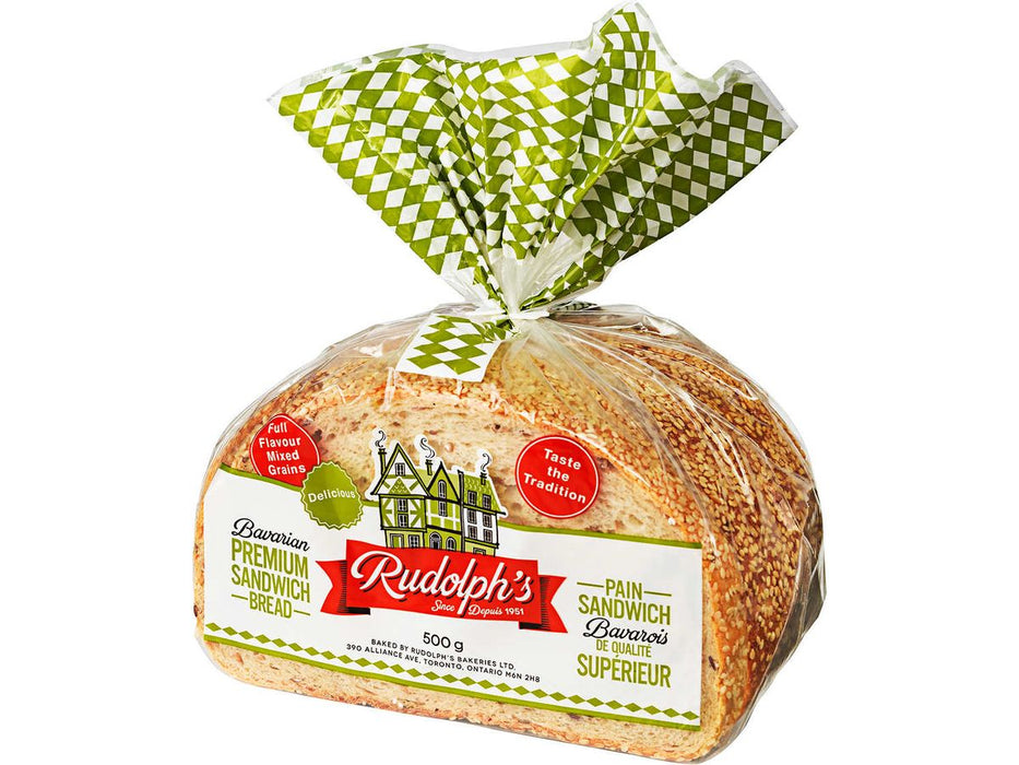 Rudolph’s Bavarian Premium Sandwich Bread - 2 x 500g
