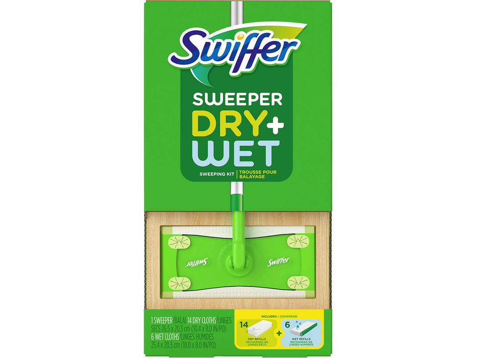 Swiffer Sweeper Dry and Wet Sweeping Kit