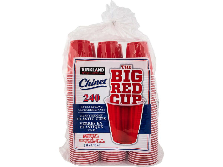 Cups - Plastic - 18oz Plastic Cold Cups - Pack of 240