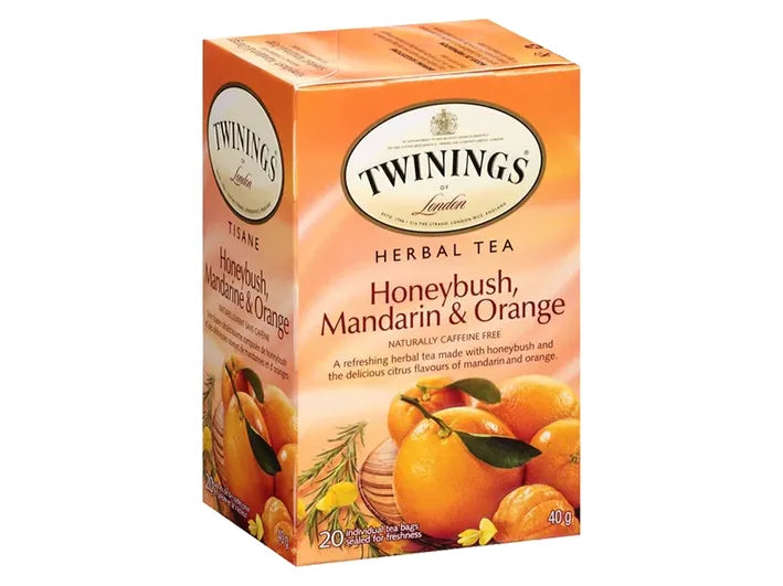 Twinings - Honeybush, Mandarin & Orange - Pkg 20