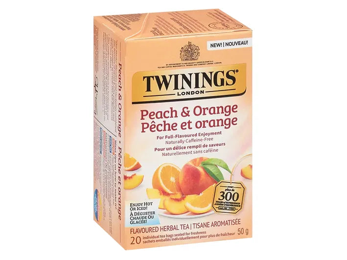 Twinings - Peach & Orange - Pkg 20