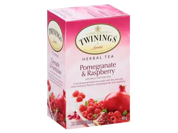 Twinings - Pomegranate & Raspberry - Pkg 20