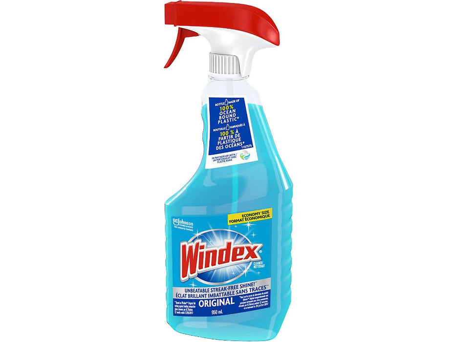 Windex Original Glass Cleaner Combo 5 Litre Refill + 950 ml Bottle