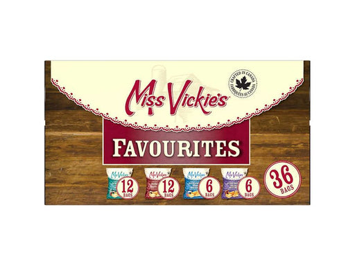 Chips - Miss Vickie's - Variety Box - 36 x 24g Bags - MB Grocery