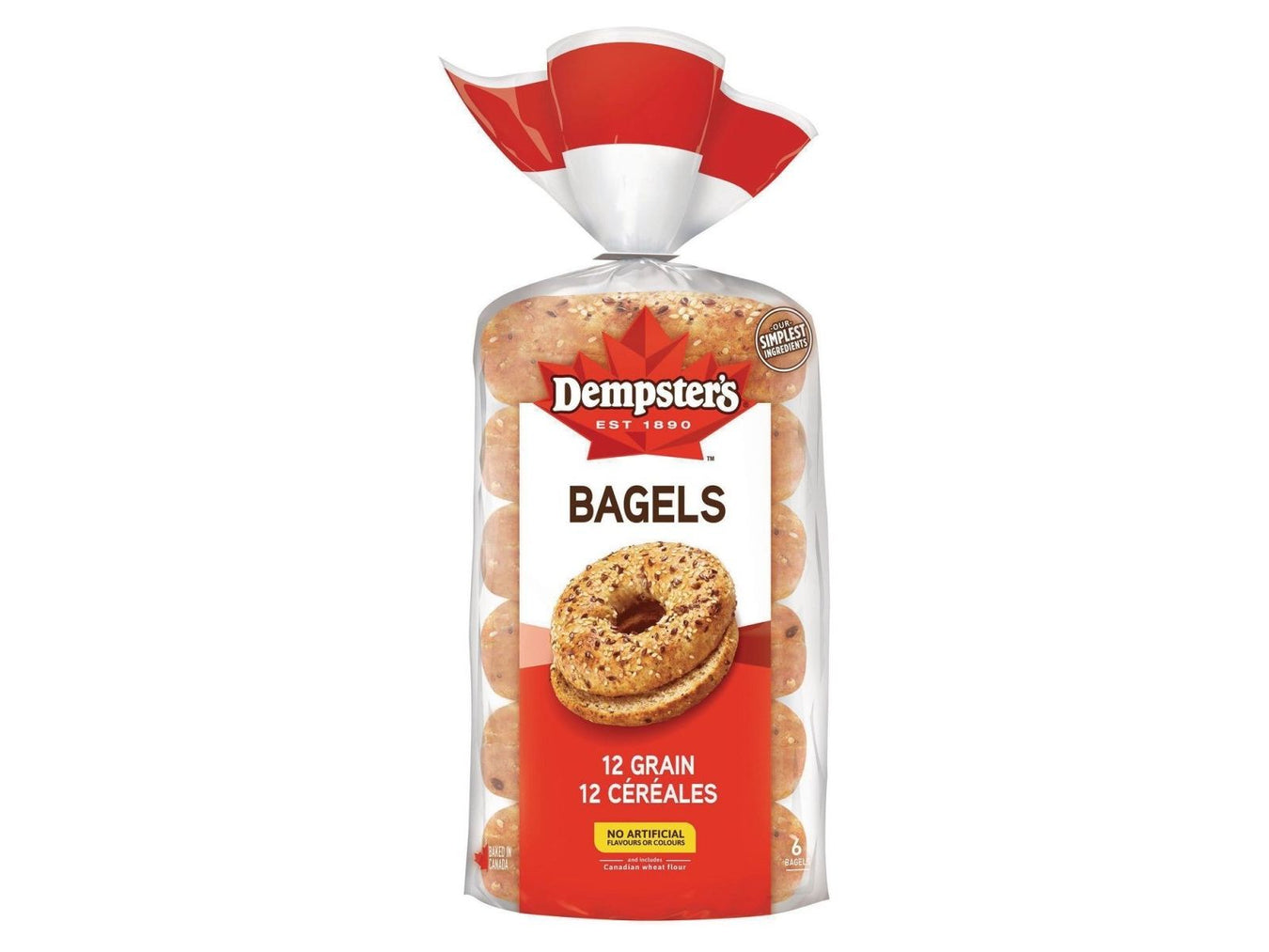 Dempster's 12 Grain Bagels - MB Grocery