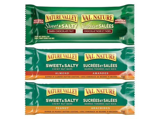Nature Valley Bars - Sweet & Salty Granola - Variety Pack - 36 x 35g - MB Grocery