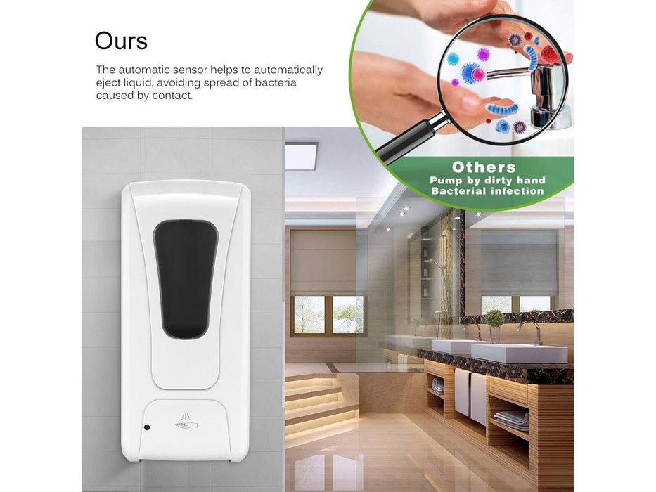 Touchless Hand Sanitizer Dispenser - Wall Mounted - Includes Everything You Need - Free Installation - MB Grocery