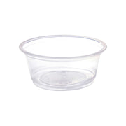 3.25 - oz Portion Cups - Clear Plastic - Case of 1200 - Miller & Bean Coffee Company