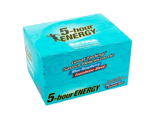 5 - hour Energy Blue Raspberry Shot - 12 × 57ml - Miller & Bean Coffee Company