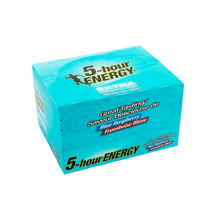 5 - hour Energy Blue Raspberry Shot - 12 × 57ml - Miller & Bean Coffee Company