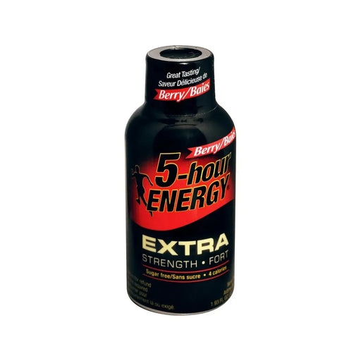 5 - hour Energy Extra - Strength Berry Shots - 12 × 57ml - Miller & Bean Coffee Company