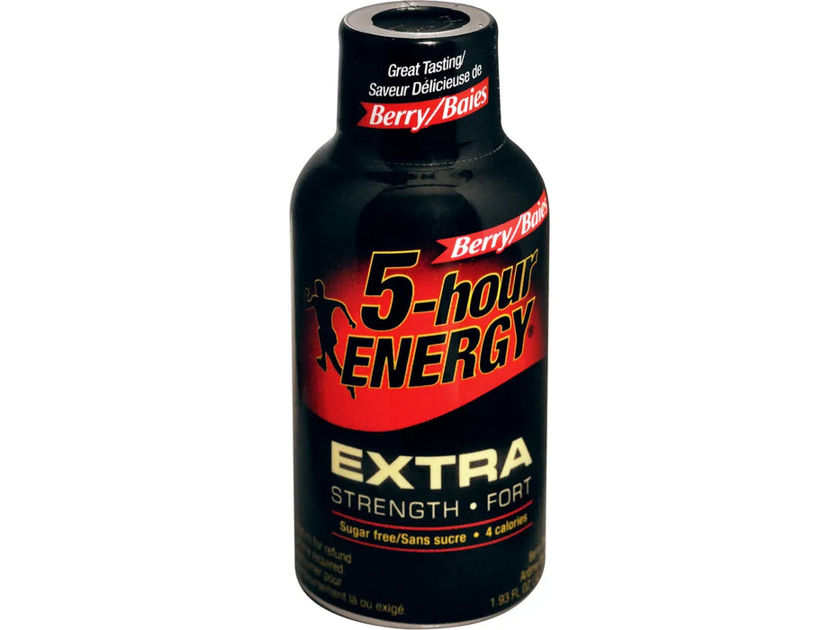 5-hour Energy Extra-Strength Berry Shots - 12 × 57ml