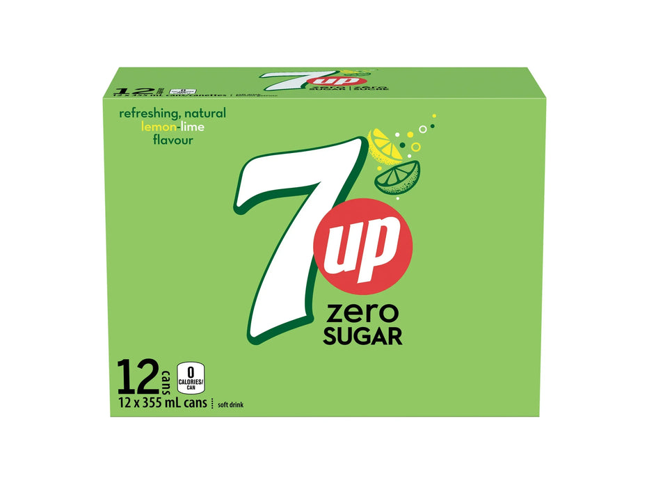 7UP Zero - 12 x 355ml Can