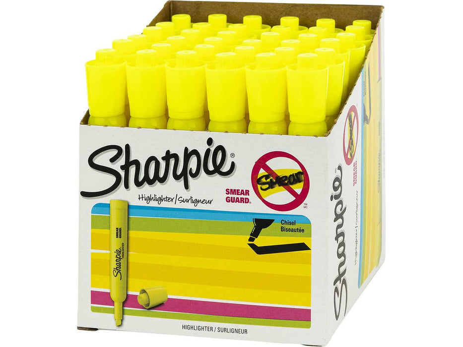 Sharpie Yellow Highlighter - Pack of 36