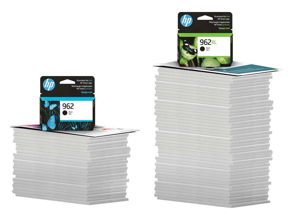 Ink Cartridge - HP 962XL - High Yield Black Original - Pack of 2