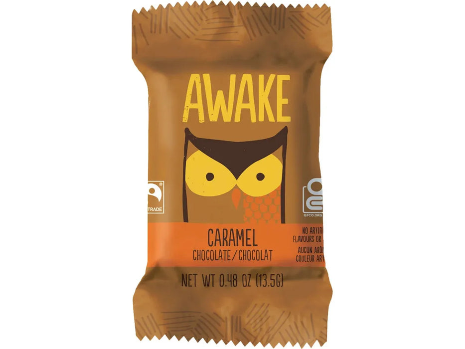 AWAKE - Caffeinated Milk Chocolate - Variety Pack of 32 x 13.5g