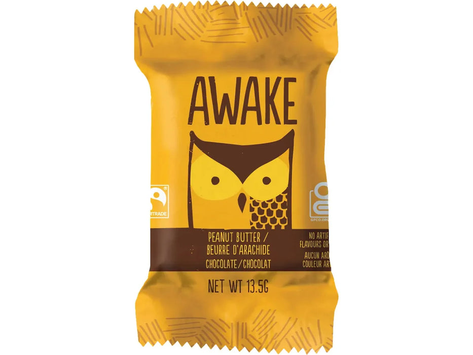 AWAKE - Caffeinated Milk Chocolate - Variety Pack of 32 x 13.5g