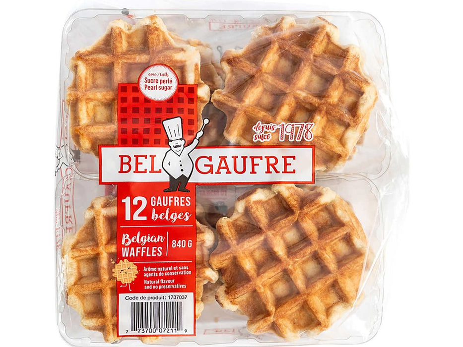 Bel Gaufre Vanilla Waffles - Pack of 12 - Miller&Bean