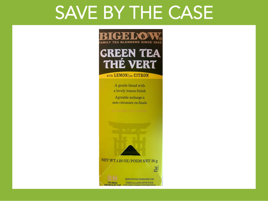 Bigelow - Green Tea With Lemon - Pkg 28