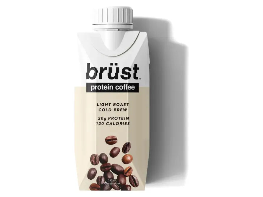 Brüst Protein Cold Brew Coffee - Light Roast - 4x330mL