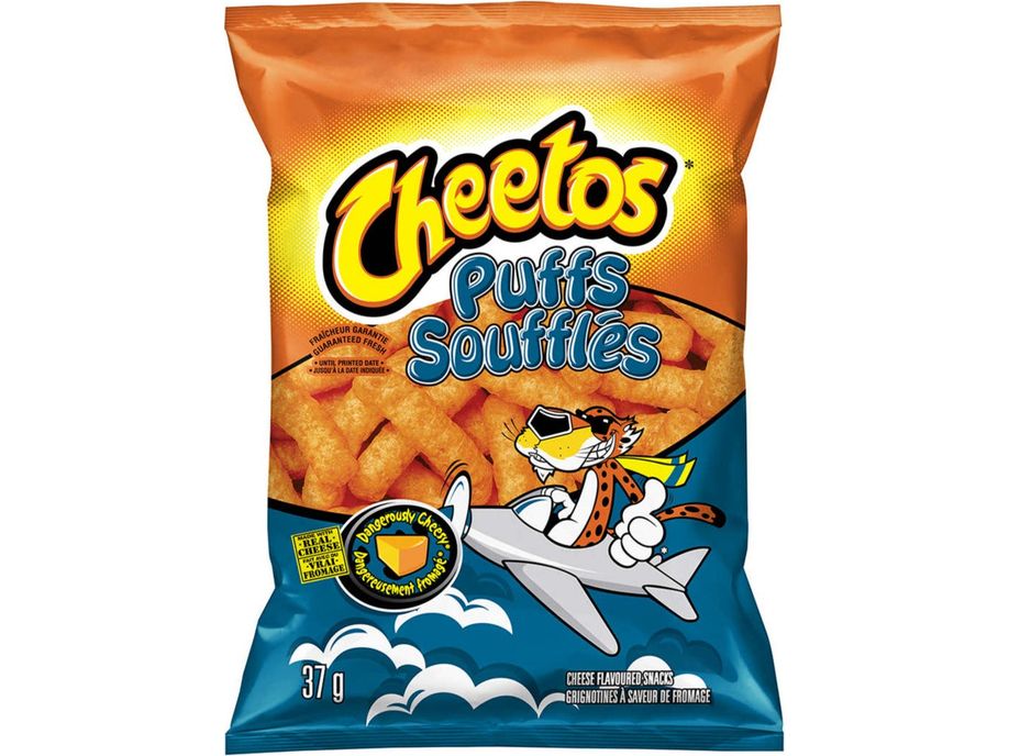 Cheetos Puffs Cheese Flavoured Snacks - 40 x 37g