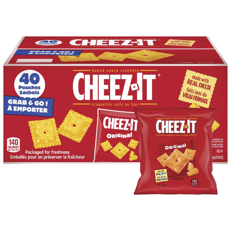 CHEEZ-IT Original Crackers - 40 x 28g