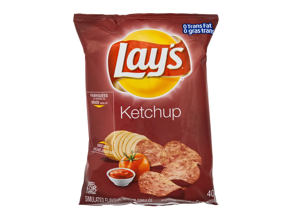 Chips - Lays - Ketchup - 40 x 40g