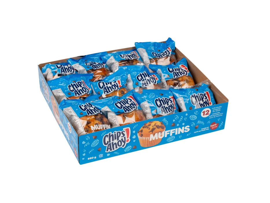 Give and Go Chips Ahoy! Muffin - 12 x 57g