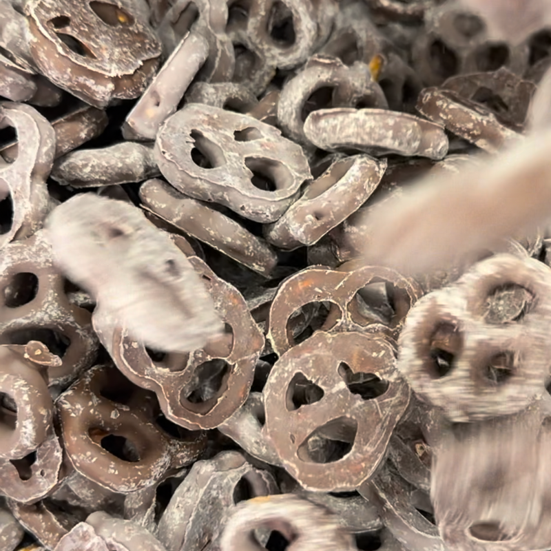 Chocolate Covered Pretzels - Bulk for Dispenser