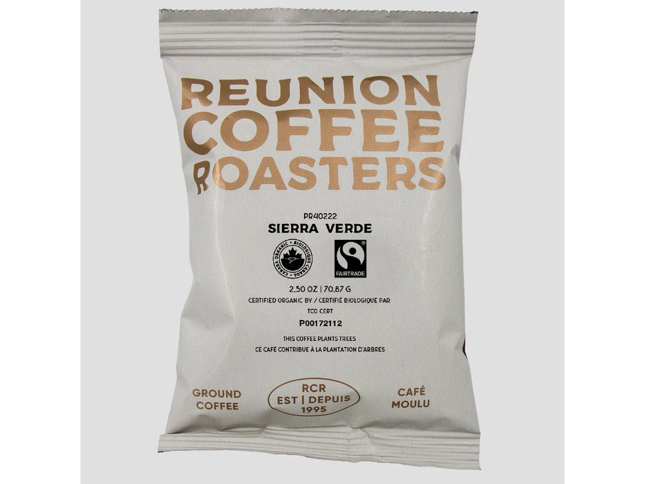 Coffee - Ground - Sierra Verde - Fairtrade Organic - Case Of 24 X 2.5oz