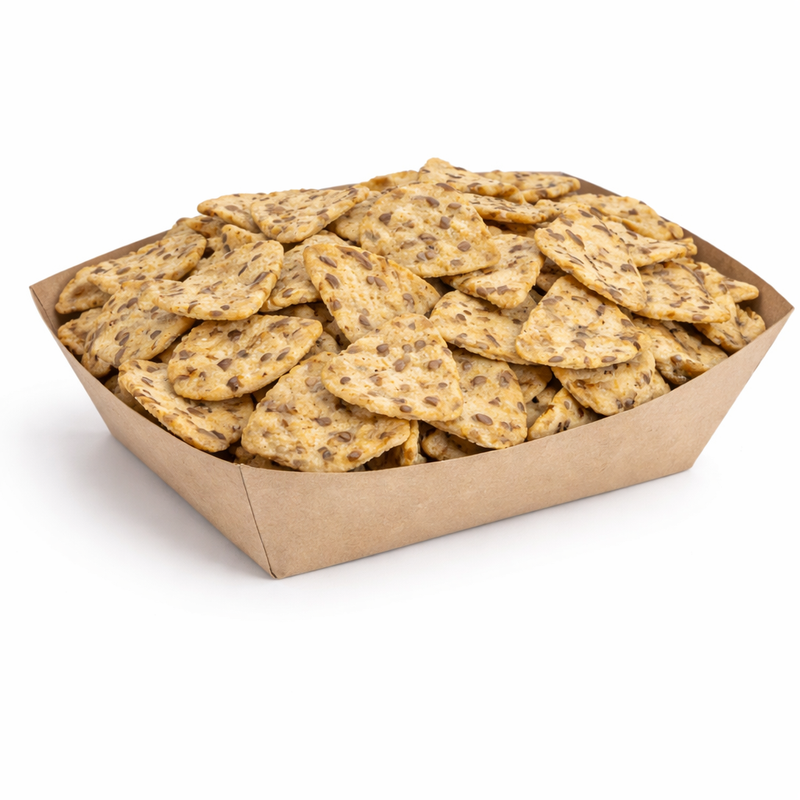 Corn Chips & Flax Seed - Bulk for Dispenser