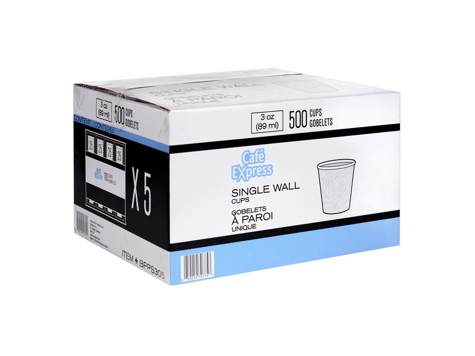 Water Cooler Cups - 3oz - Case of 500