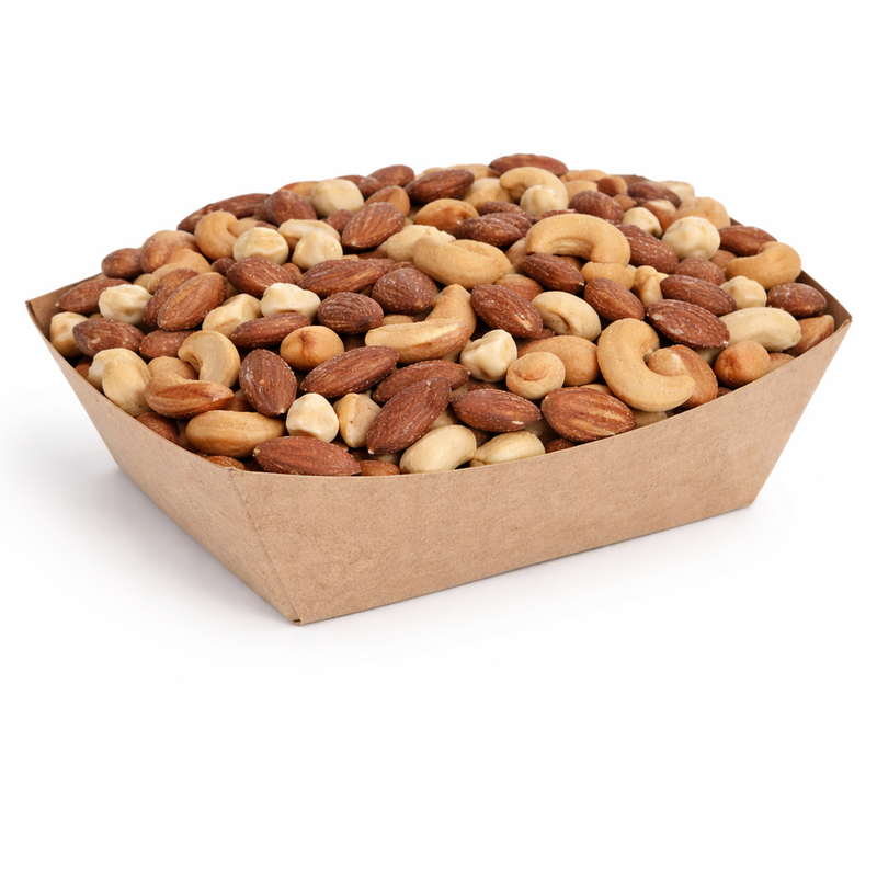 Deluxe Mixed Nuts - Unsalted - No Peanuts - Bulk for Dispenser